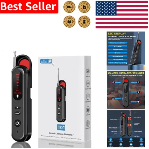 Multifunction Hidden Camera Detector GPS RF Bug Scanner Hotel Office Travel Safe