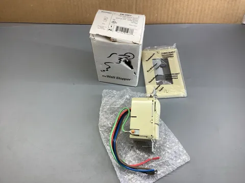 Wattstopper PW-200-I PIR Wall Switch Occupancy Sensor 120/277V Ivory NEW  Dual
