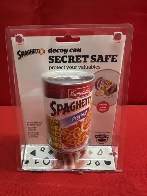 Spaghettios Decoy Can Secret Safe Money Holder - Where Burglars Won't Look New