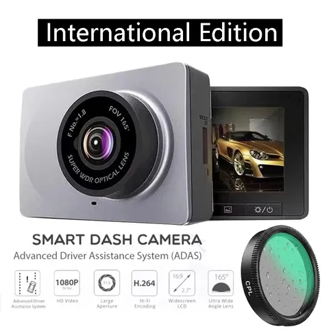 xiao YI Smart Dash Cam For Car ADAS 2.7 Screen Full HD 1080P Dash Cam with Night