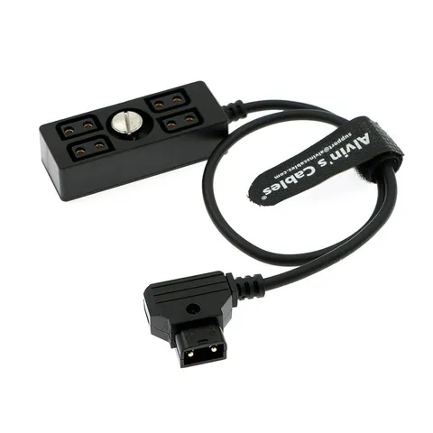 Dtap Splitter Screw Power Cable Male To 4 Port Female Hub SmallRig 40cm