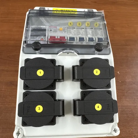 Power Distribution Box, 110V Electricity Meter 1*60A 4*20A FL+LS+METER 