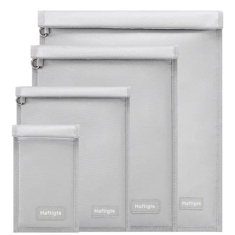4 Pack Faraday Bags for Laptops Phones RFID Signal Blocking Protector Case