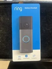 Ring - Battery Doorbell (newest model) Retinal 2K with wide-angle video