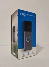 Ring Battery Doorbell Retinal 2K in Speckled Gray (2nd Gen) - New Sealed