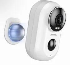 ZUMIMALL F5 Wireless Security Camera 1080P WiFi Night Vision Battery Powered