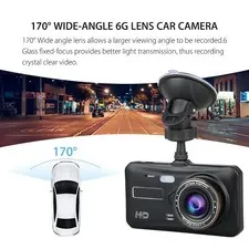 Dash Cam Front and Rear Camera Black Box HD 1080P Night Vision Driver Recorder
