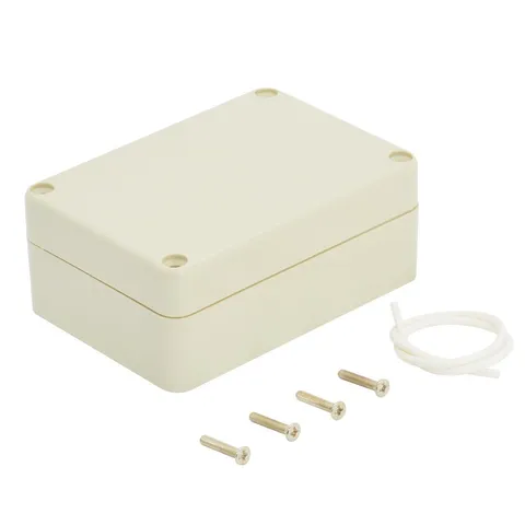 LeMotech Waterproof Dustproof IP65 ABS Plastic 3.3"x2.3"x1.3", Pale Grey