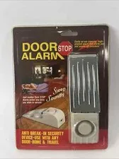 NOS Wedge Door Alarm Stop Safety & Security Door Break In Protection & Alarm