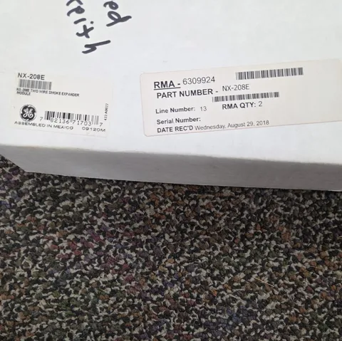 GE Security NX-208E NETWORX TWO WIRE SMOKE EXPANDER MODULE