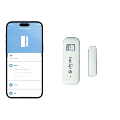 Loopo Tuya-Compatible Zigbee Door Window Sensor, Smart Contact Sensor with Ap...