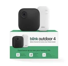 Blink Outdoor 4 Wireless Wi-Fi Battery 1080p Motion Camera + Sync Module, 1 Cam