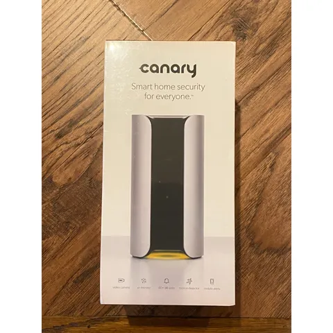 Canary All-In-One Smart Home Security Camera 1080p HD Siren Air Monitor Silver