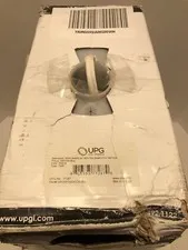 UPG 77287 RG59 20AWG  BC 95% CCA Braid CCTV 18/2 White-500ft box White CMR