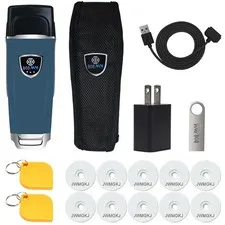 JWM RFID Guard Tour Patrol System, Security Patrol Wand with Free Cloud & Sta...