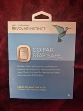 Revolar Instinct Safety Wearable Tracker (Arctic White) New In Box