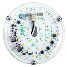 Ledytech 4 inch LED Retrofit Light Kit for Ceiling Fan Warm White 3000K