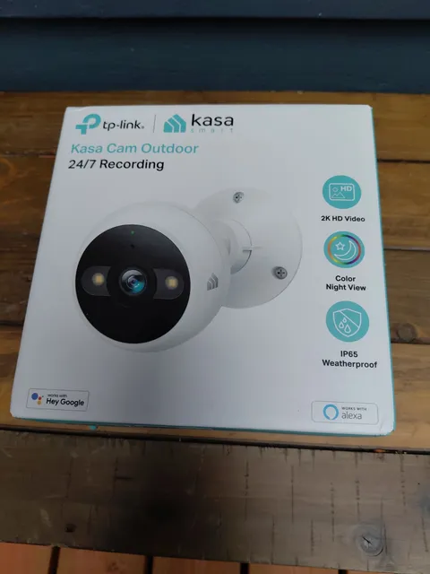 Kasa 4MP 2K Security Camera Outdoor Wired, IP65, 