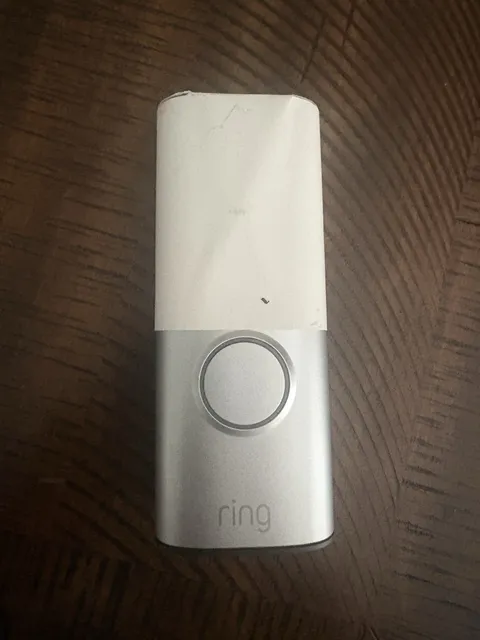 Ring Wired Doorbell Plus 2nd Gen Silver Doorbell Only New Without Box