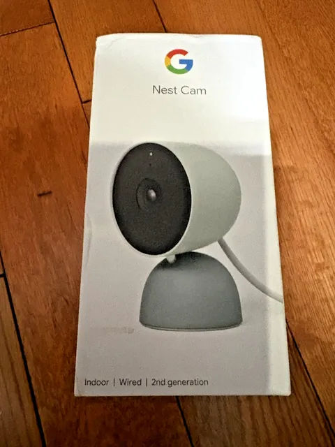 Google Nest Security Cam Indoor 1080p Wired 2nd Generation GJQ9T
