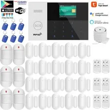 D06 Tuya IP WiFi Cloud APP GSM RFID Wireless Home Security Alarm Burglar System