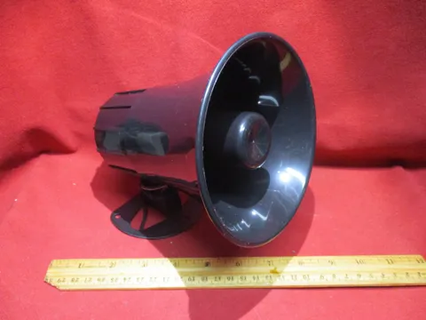 Ultrack SPKR-1 Turbo Siren Speaker 15 Watt RMS 20 Watt 8 Ohm Peak Alarm System