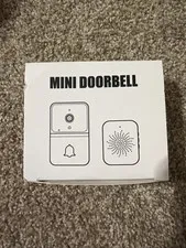Mini Doorbell Camera WiFi 2-Way Audio Night Vision White