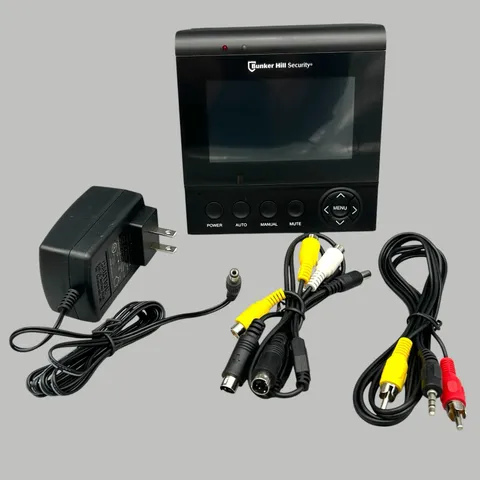 Bunker Hill Security Color Security Monitor Only Model 60565 with Power & Cables