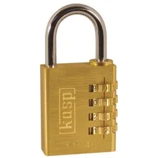 Kasp K11040D Brass Combined Lock - 40mm