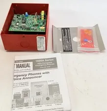 Viking Electronics E-1600A Emergency Phone Red Steel Enclosure