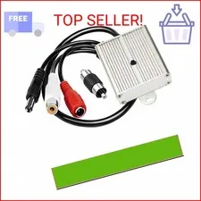 CCTV Microphone Audio Outdoor Security Gift RCA Tiny Surveillance Mic DVR High S