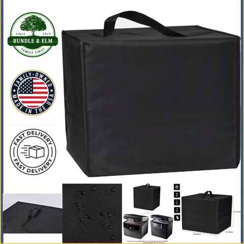 Waterproof Dust Cover for Safe Box, Nylon Material with Drawstring Closure