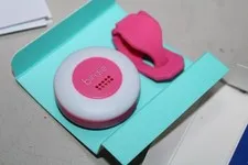Birdie Disc Alarm Personal Security Alarm Hot Pink