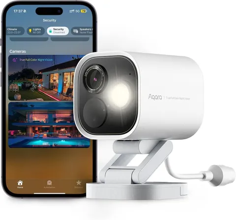 Aqara Camera Hub G5 Pro PoE IP65 Night Vision IP Cam 2688x1520 White