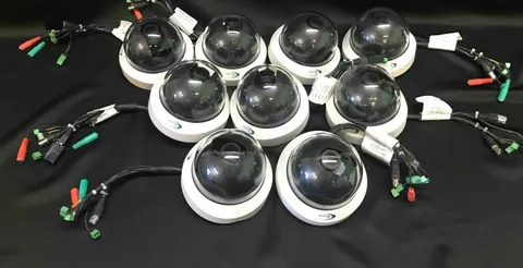 Lot of 9 i3 International Ax52D 2mp VF Lens 3-9mm Vandal Dome Network Cameras