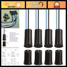 4 Sets Black Magnetic Switch Wiring NO/NC Recessed Door Sensor Window Contact Re