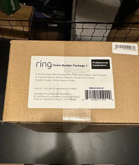 Ring Home Builder Package 1 Security System