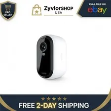 Arlo Essential Outdoor Security Camera 1080p Wireless Wi-Fi 2nd Gen