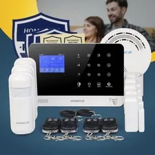 HOMSECUR Wireless WIFI 4G LCD Home Alarm System+PIR+5*Door Sensor