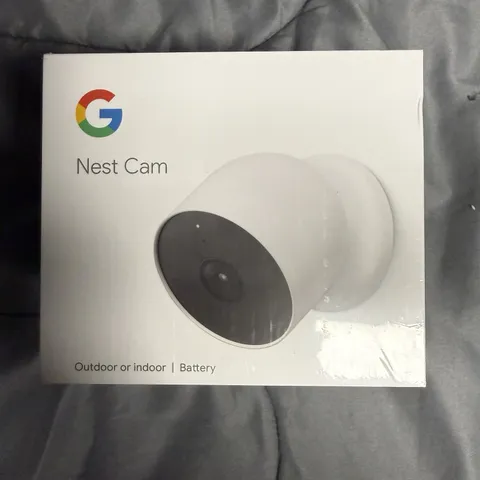 Google Nest Cam Indoor/Outdoor Surveillance Camera - Snow, Pack of 1