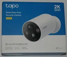 Tapo C425 Wire-Free Battery Security Camera 2K QHD Color Night Vision Wi-Fi
