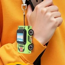 Car Shaped Keychain Camera 2K Video Recording 130° Wide Angle Thumb Sized C GDYU
