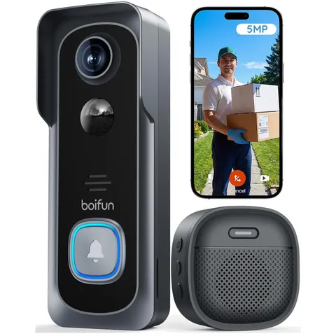 Easy Installation Doorbell - Anti-Theft Protection