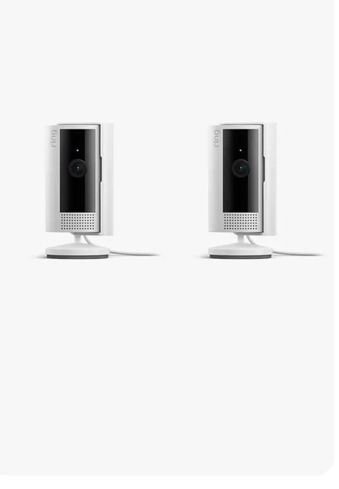 Ring 2-Pack Indoor Plug-In 1080p Security Camera Video w/ Privacy Cover 2nd Gen