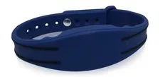 5 – 26 Bit H10301 125 KHz Proximity Wristbands Blue Adjustable Wiegand Waterp...