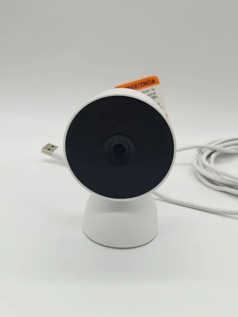 Google Nest Cam 2nd Gen Indoor Security Camera 1080p HD Wi-Fi white Tested
