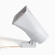KLLsmDesign 30W Alarm Siren ,Dual Tone Outdoor Self Contained Electric