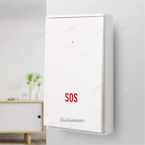 Personal Safety Wireless Emergency Switch SOS Button Connect To Alarm System