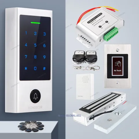 HOMSECUR APP WIFI Password Access Control Set Waterproof Magnetic Lock