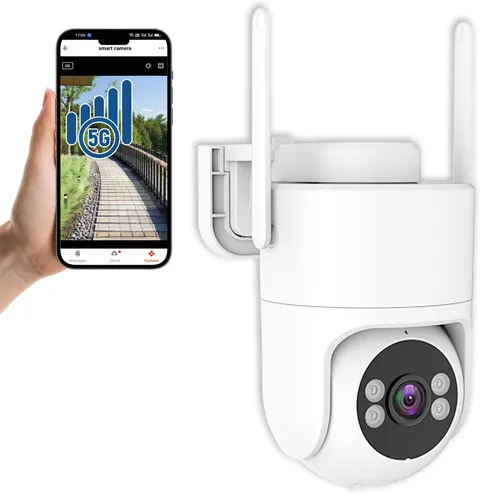 6MP TUYA Security Camera Outdoor, 2.4G/5G Wifi Cameras for Home Security | 24/7